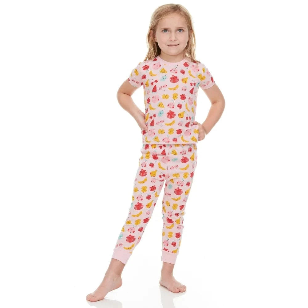 3-Pack Girls Toddler Pajamas – Super Soft Snug Fit (12M–8Y)