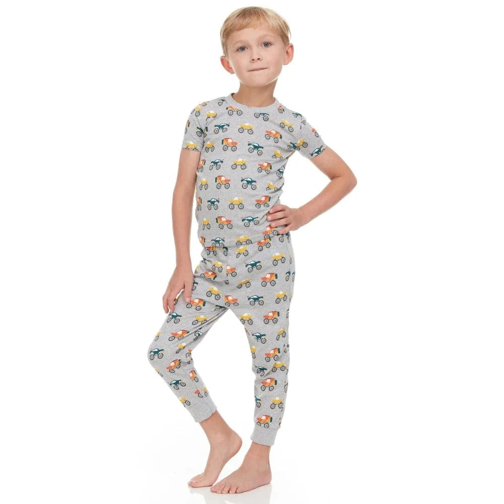 3-Pack Boys Toddler Pajamas – Super Soft Snug Fit (12M–8Y)