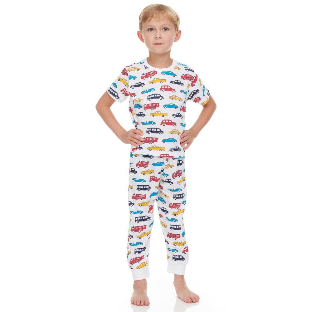 BenBen 2-Pack Boys Toddler Pajama Sets – Super Soft Snug Fit (12M–8Y)