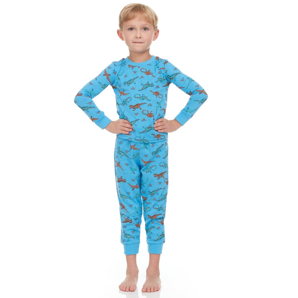 BenBen 2-Pack Boys Toddler Pajama Sets – Super Soft Snug Fit (12M–8Y)