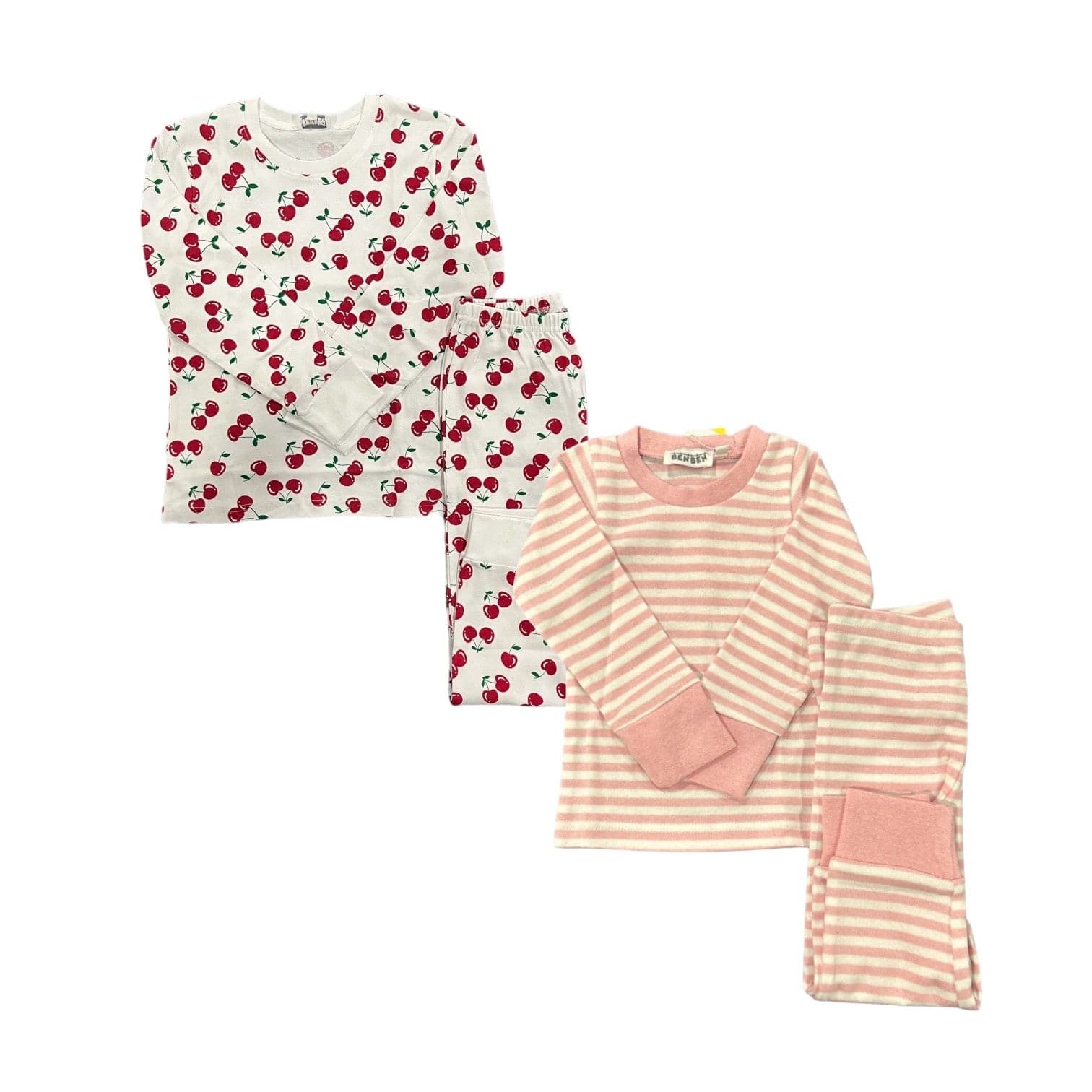 Girls 2-Pack Pajamas – Soft Cotton Toddler Sleepwear