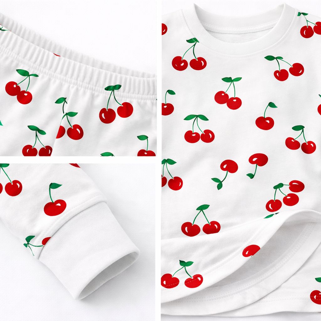 Cherries Pajama Set