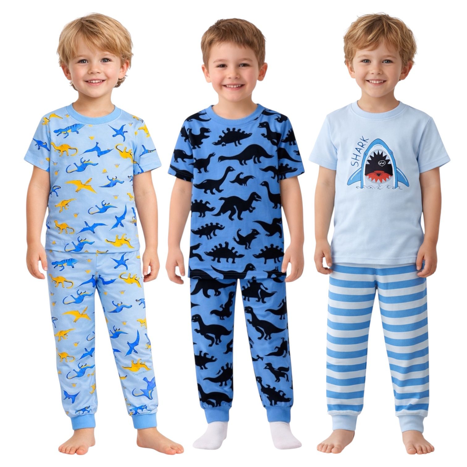 Animal Pajama Set (3-Pack)