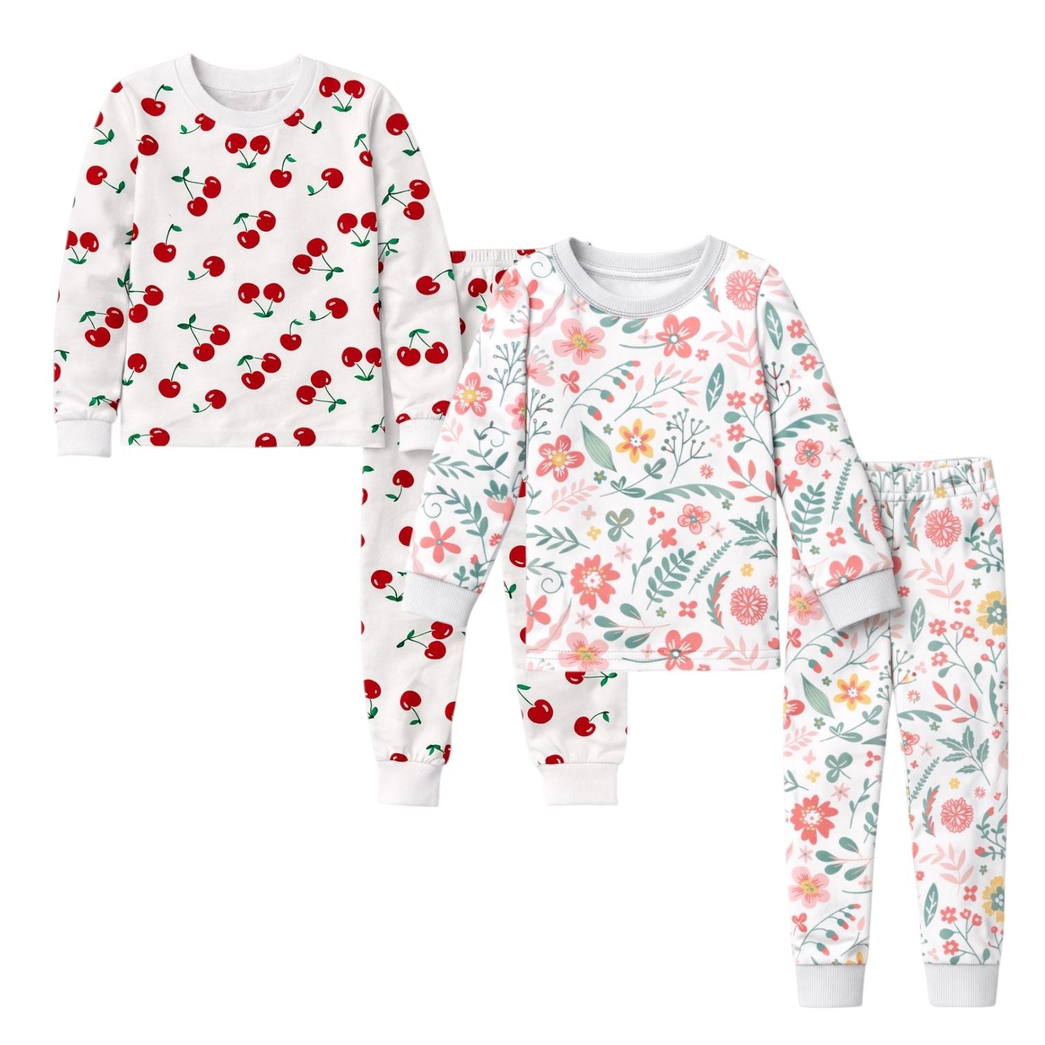 Floral Pajama Set (2-Pack)