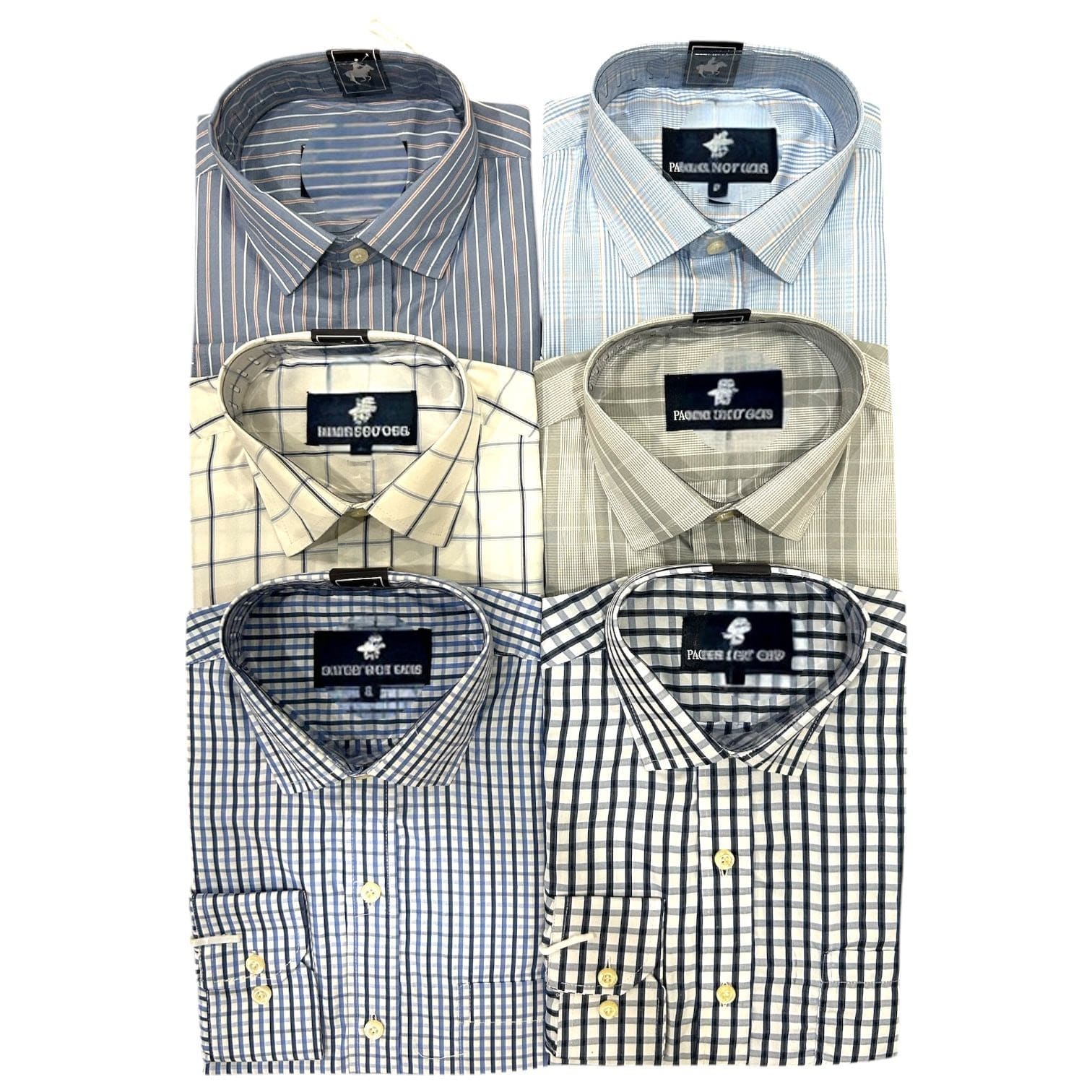 BenBen Men's Classic Dress Shirt Stylish Comfortable and Versatile - 12 Pack