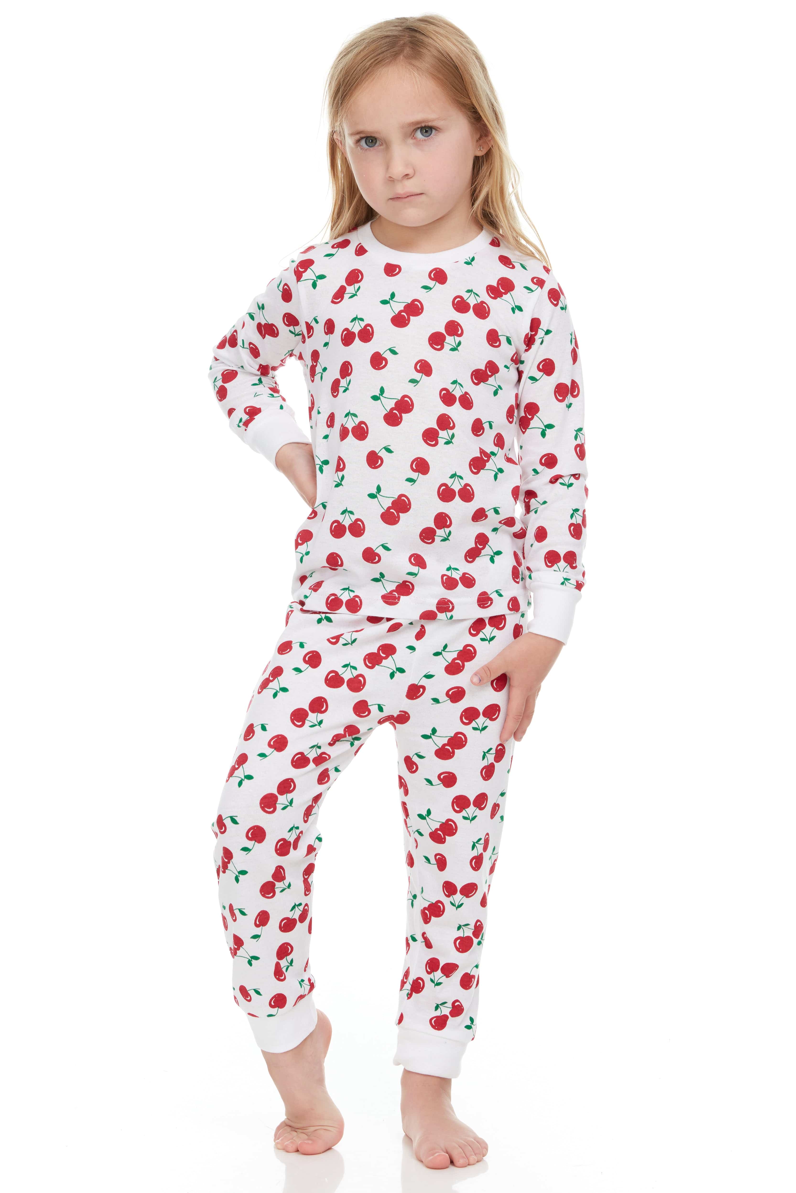 Girls 2-Pack Pajamas – Soft Cotton Toddler Sleepwear