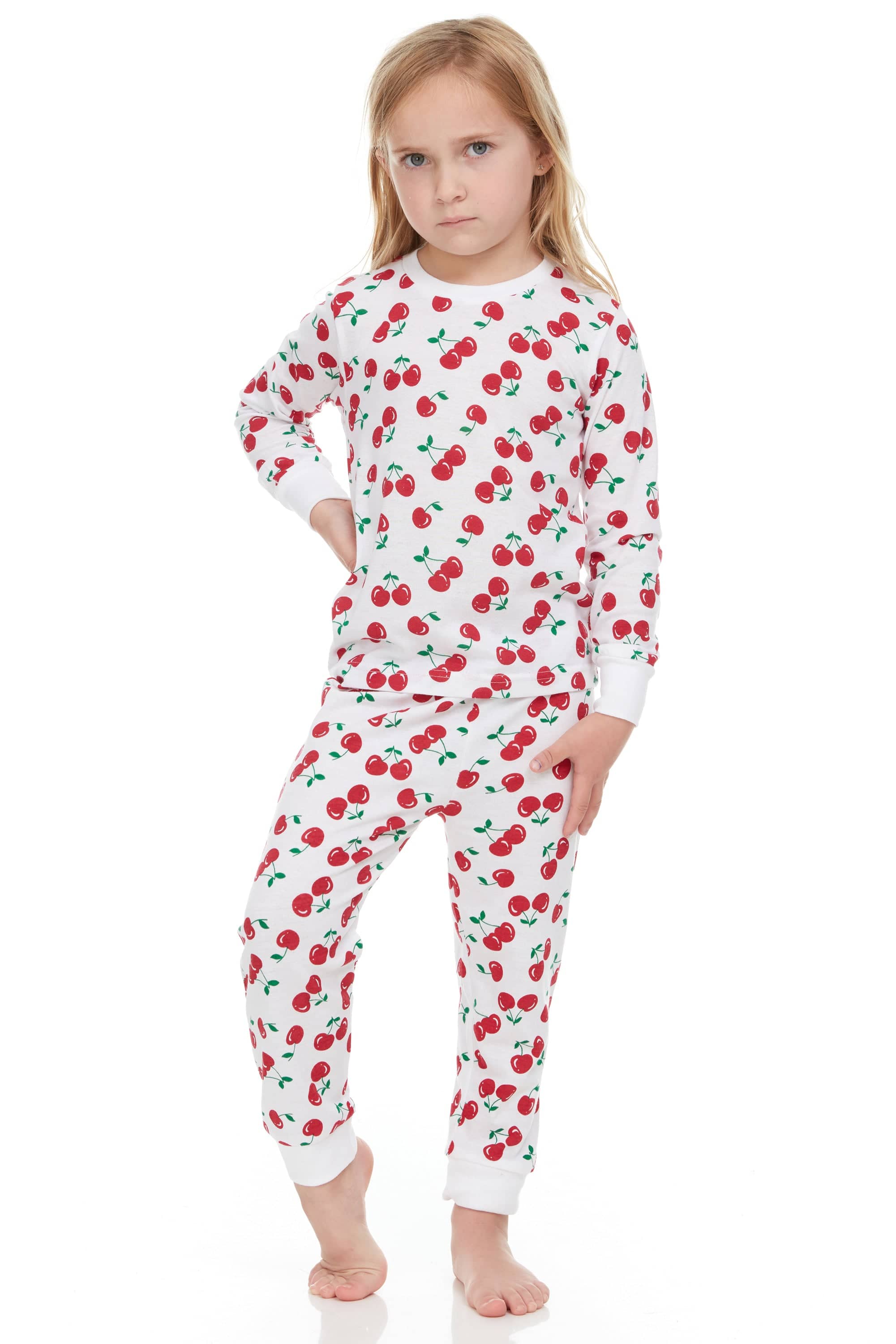 Kids Cherries Pajamas