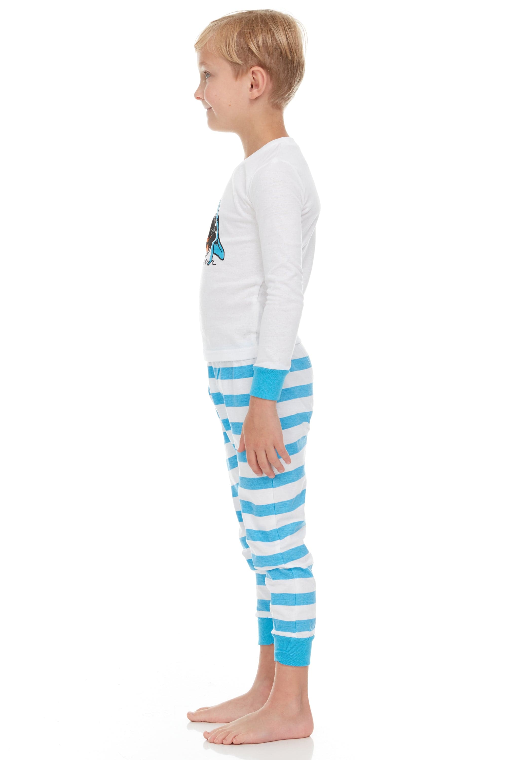 Boys Long Sleeve Pajamas – Soft Toddler Sleepwear (12M–8Y)