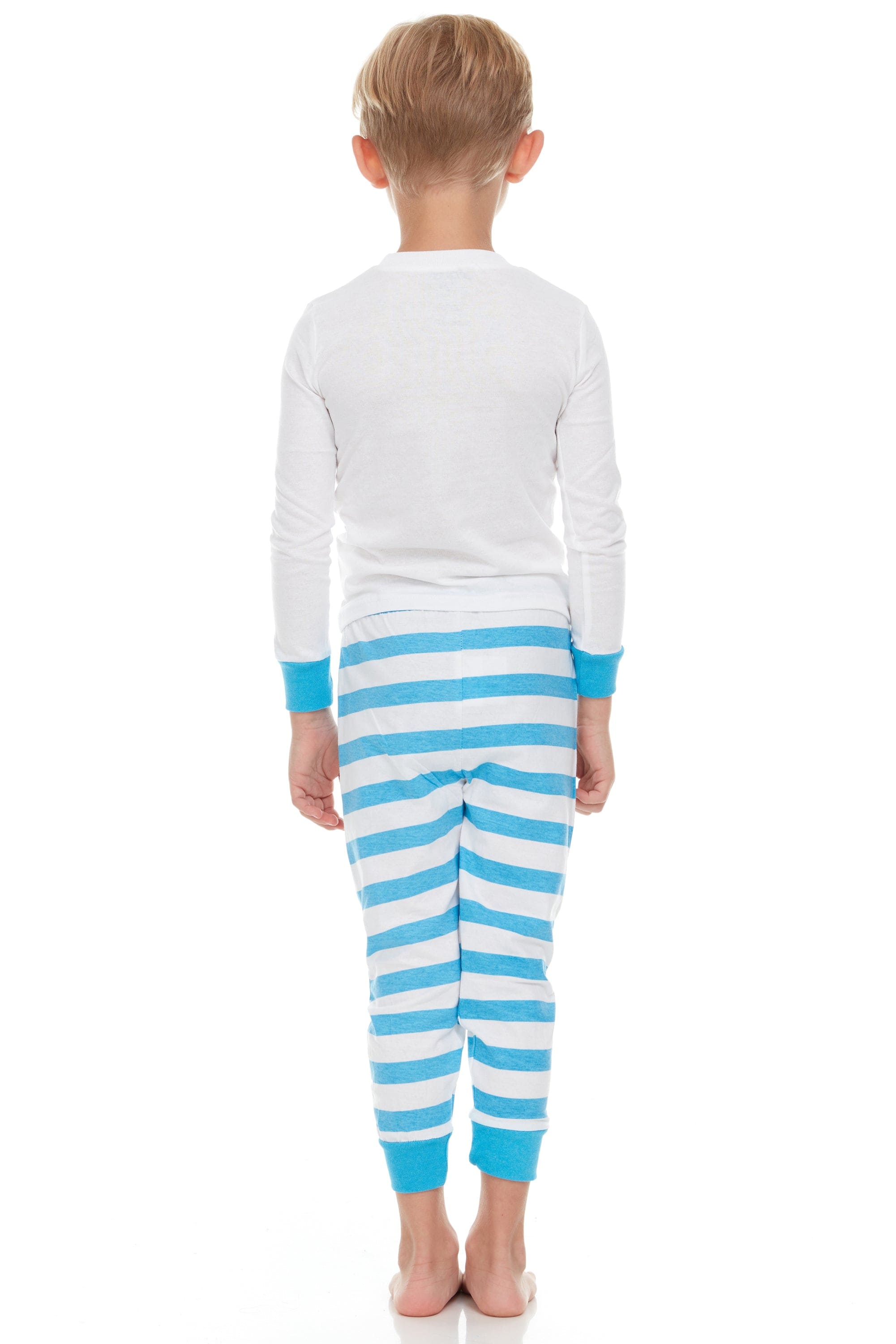 Boys Long Sleeve Pajamas – Soft Toddler Sleepwear (12M–8Y)