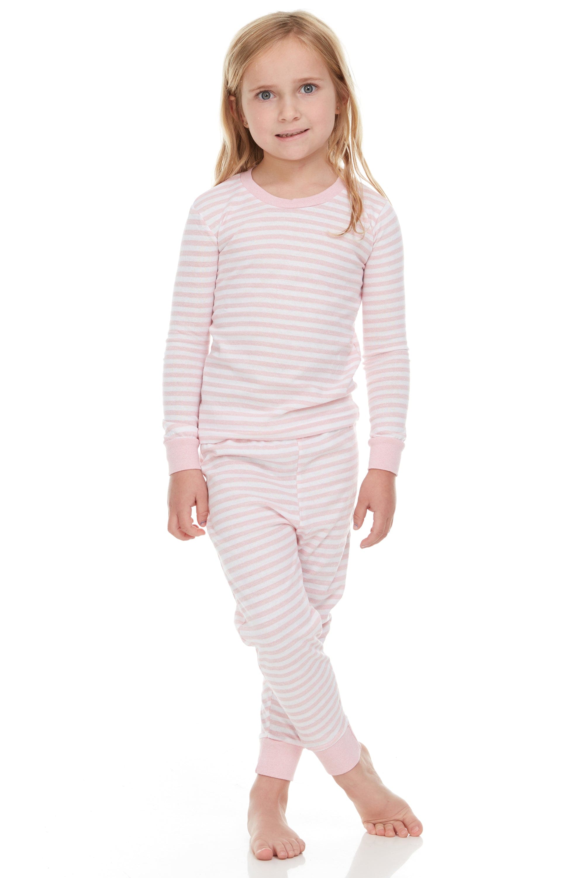 BenBen 2-Pack Girls Toddler Pajama Sets – Super Soft Snug Fit (12M–8Y)