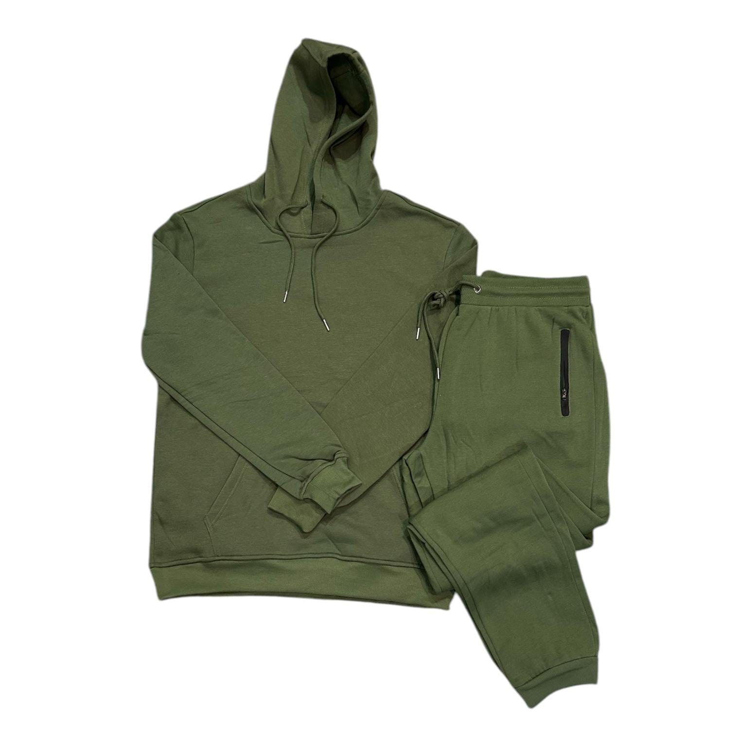 BenBen Mens Hoodie Matching Set Ultra Soft Fleece - 2 Pack