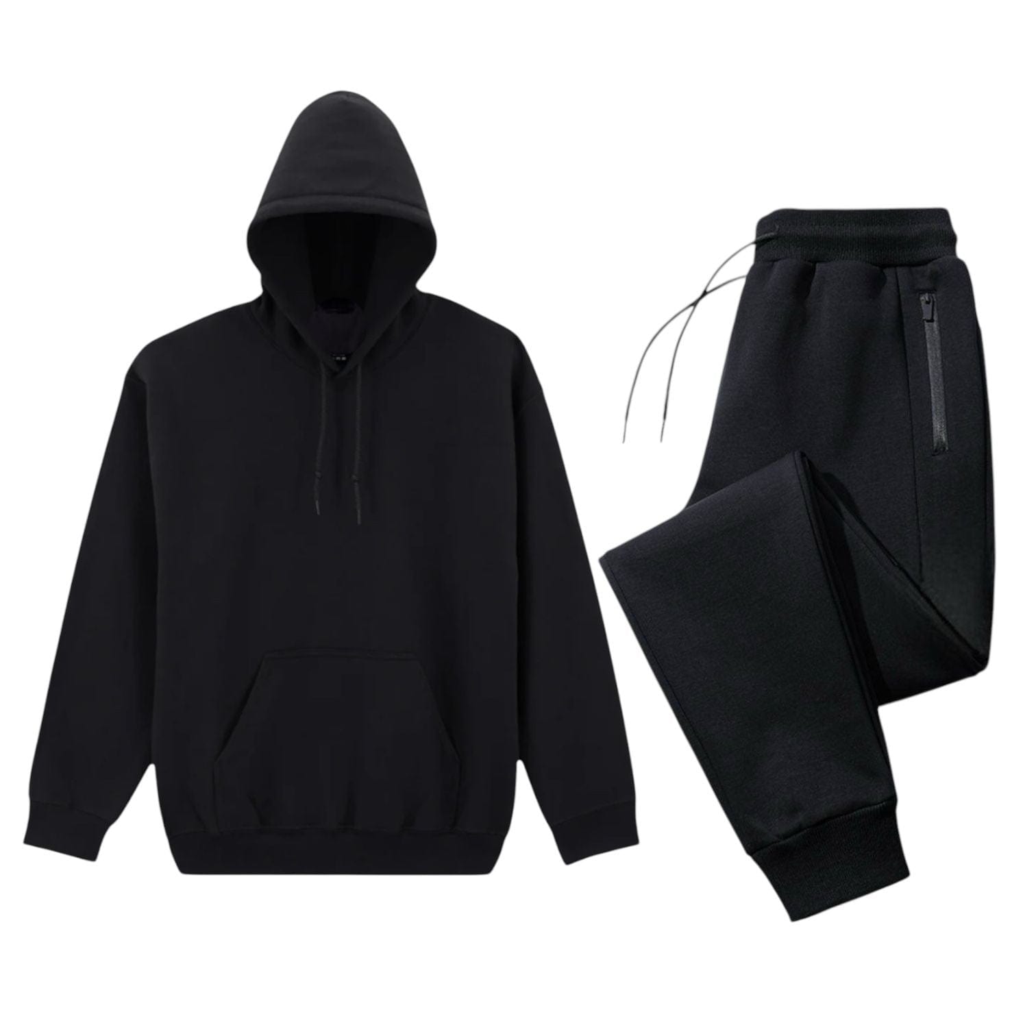 BenBen Mens Hoodie Matching Set Ultra Soft Fleece - 2 Pack