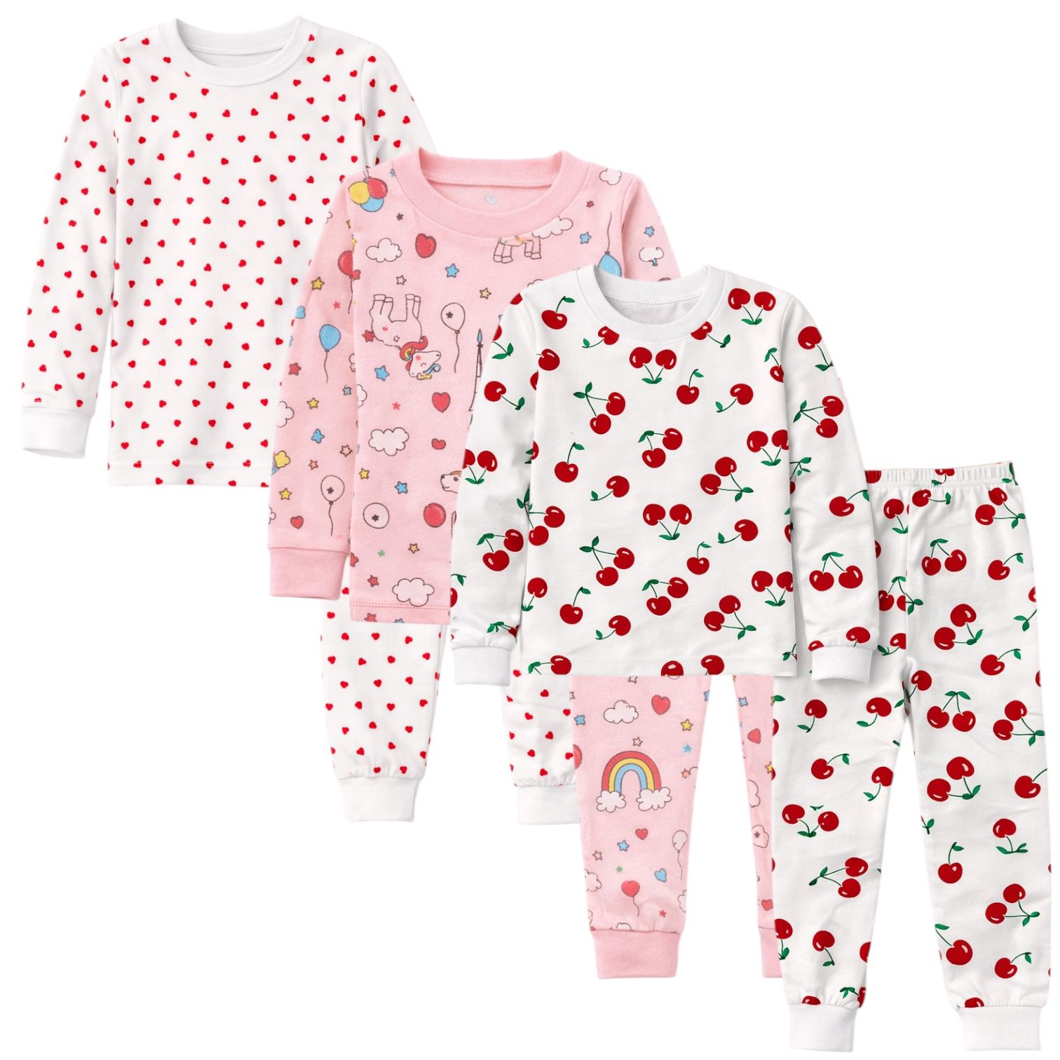 Sweet Prints Pajama Set (3-Pack)