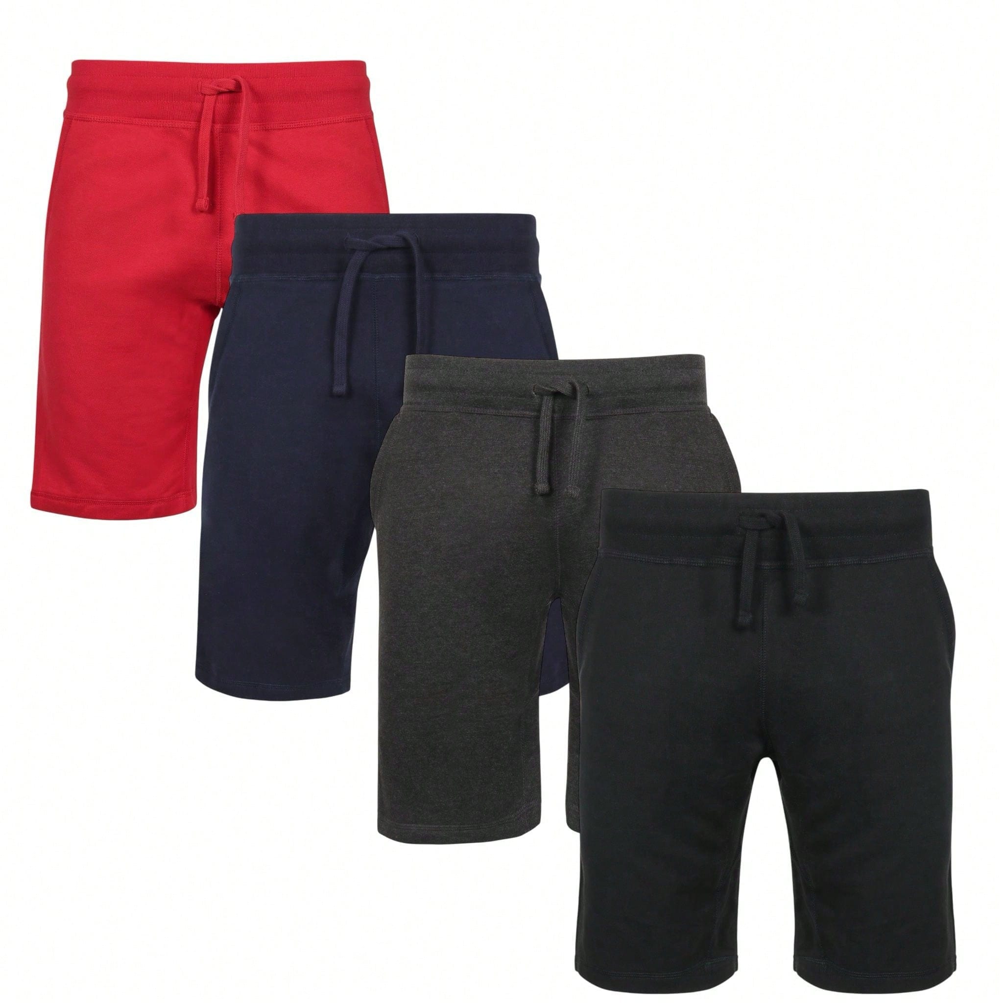 BenBen Men Athletic Shorts Mesh Workout Running Exercise Cool - 4 Pack