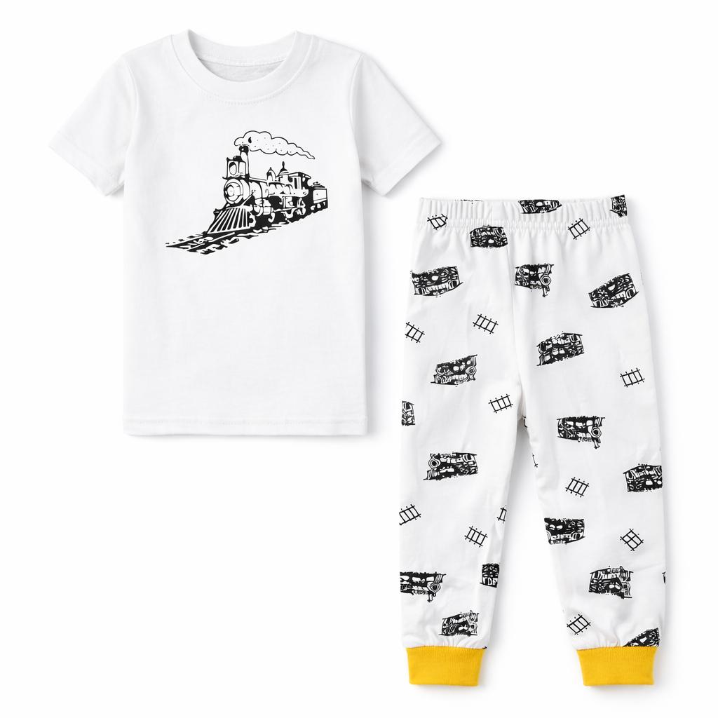 Train Pajama Set