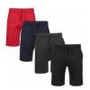 BenBen Men Athletic Shorts Mesh Workout Running Exercise Cool - 4 Pack