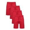 BenBen Men Athletic Shorts Mesh Workout Running Exercise Cool - 4 Pack