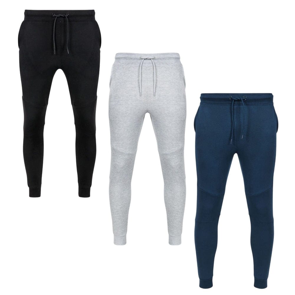 BenBen Men's Joggers Sweatpants Ultra Soft French Terry Dual Pocket - 3 Pack