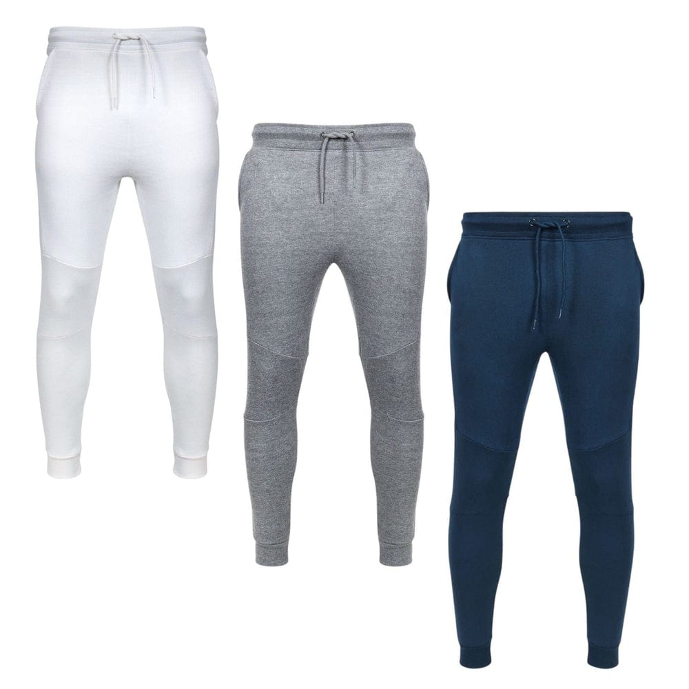 BenBen Men's Joggers Sweatpants Ultra Soft French Terry Dual Pocket - 3 Pack