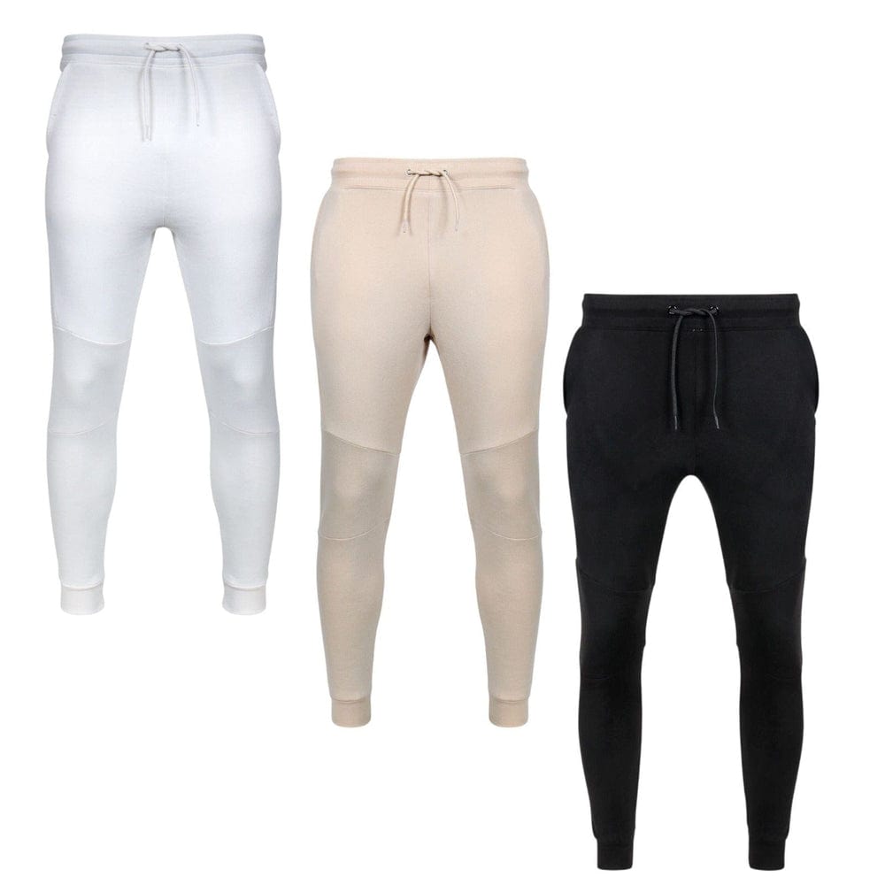 BenBen Men's Joggers Sweatpants Ultra Soft French Terry Dual Pocket - 3 Pack