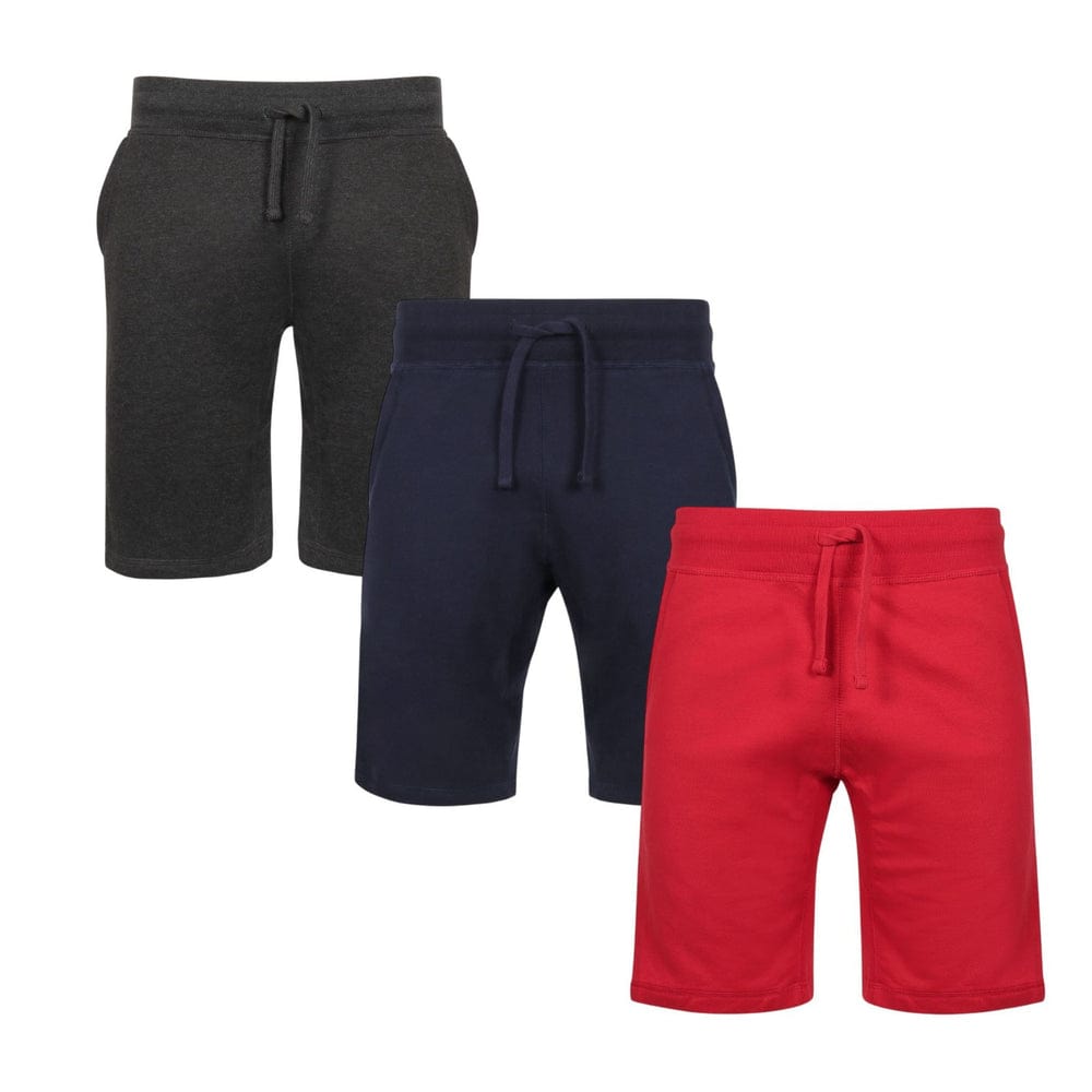 BenBen Men’s Athletic Shorts – Terry Jogger Style for Workout Running, Training & Gym - 3 Pack