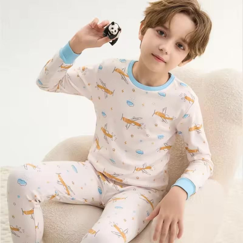 Locust & Cloud Boy Toddler Pajamas Set