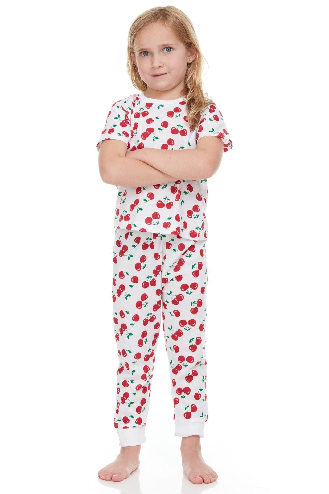 3-Pack Girls Toddler Pajamas – Super Soft Snug Fit (12M–8Y)