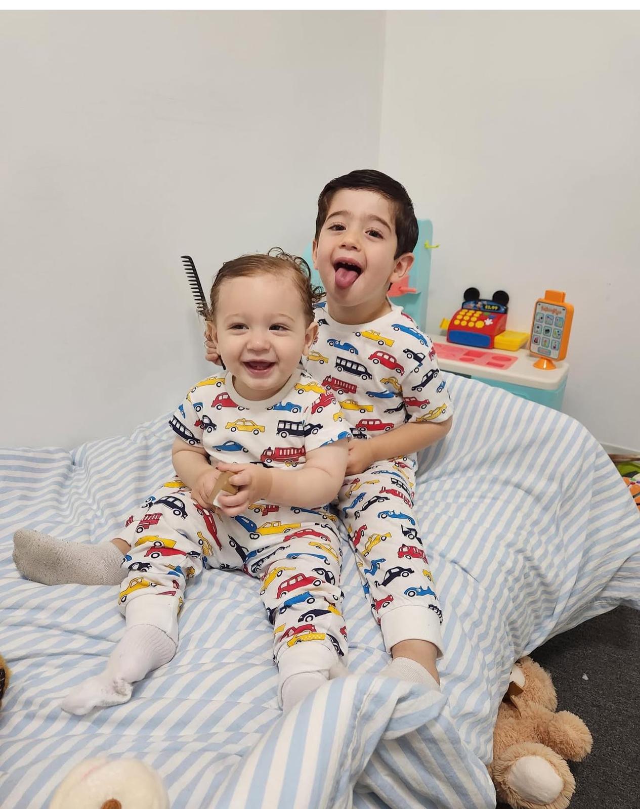 3-Pack Boys Toddler Pajamas – Super Soft Snug Fit (12M–8Y)