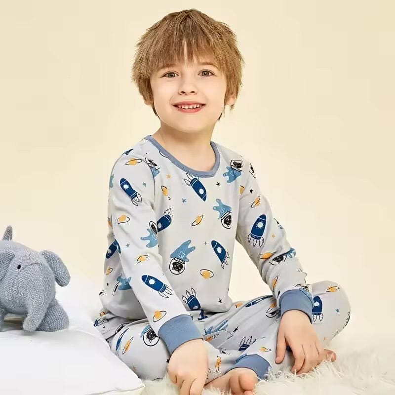 Multi Rockets Boy Toddler Pajamas Set