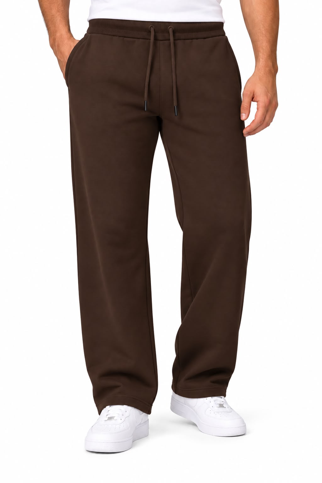 BenBen Men Sweatpants Open Bottom Jogger Pants Heavyweight Casual Stylish Trendy - 3 Pack