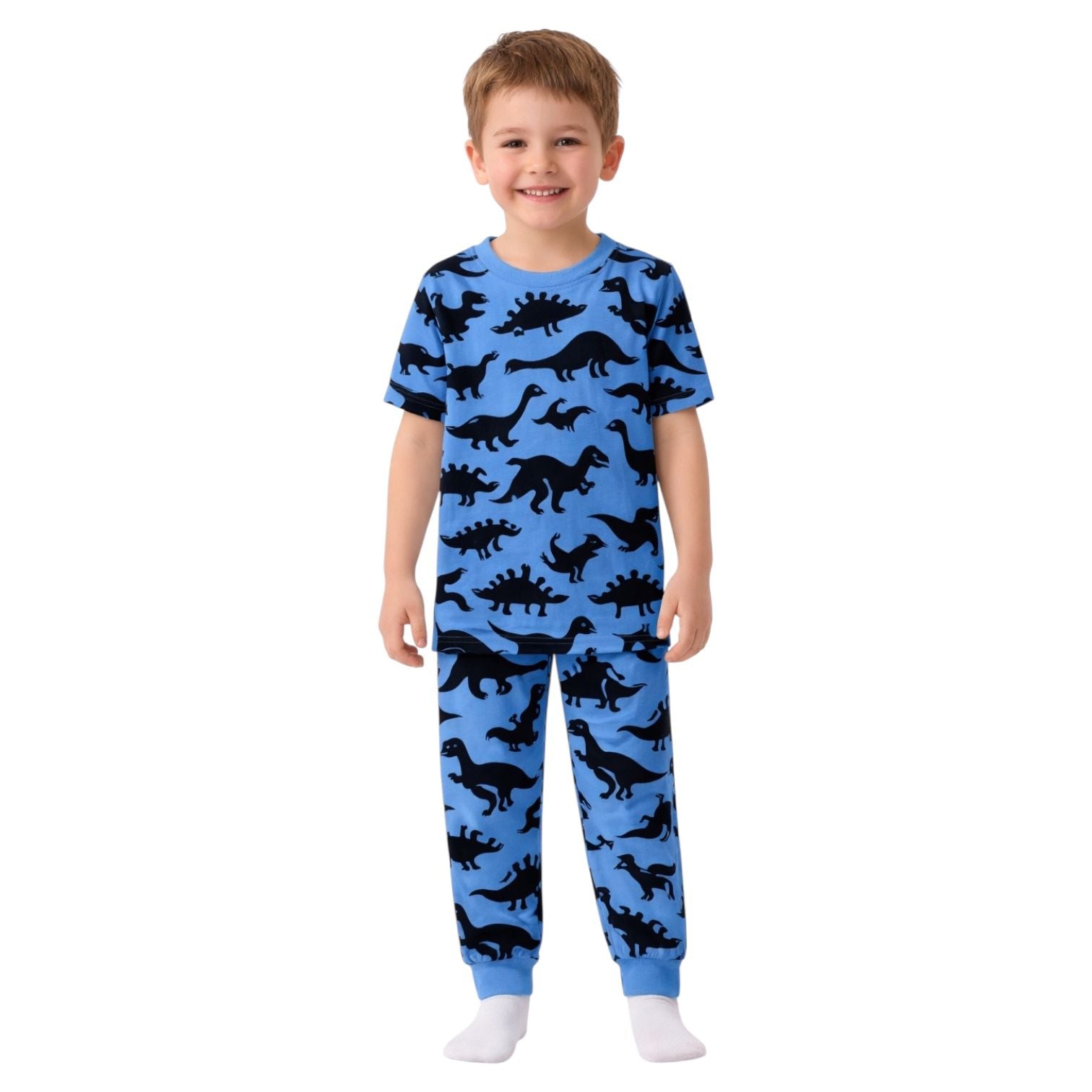 Dark Dinosaur Pajama Set