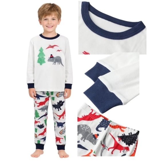 BenBen Kids Toddler Boy Pajamas Set 2-Pack Snug Fit Soft & Cozy - Size 2Y to 7Y