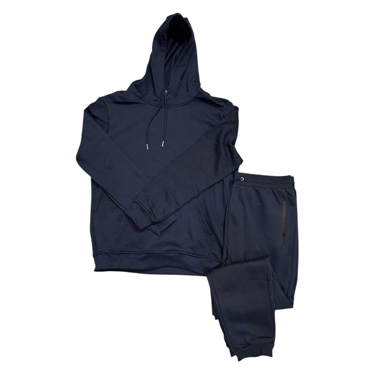BenBen Mens Hoodie Matching Set Ultra Soft Fleece - 2 Pack