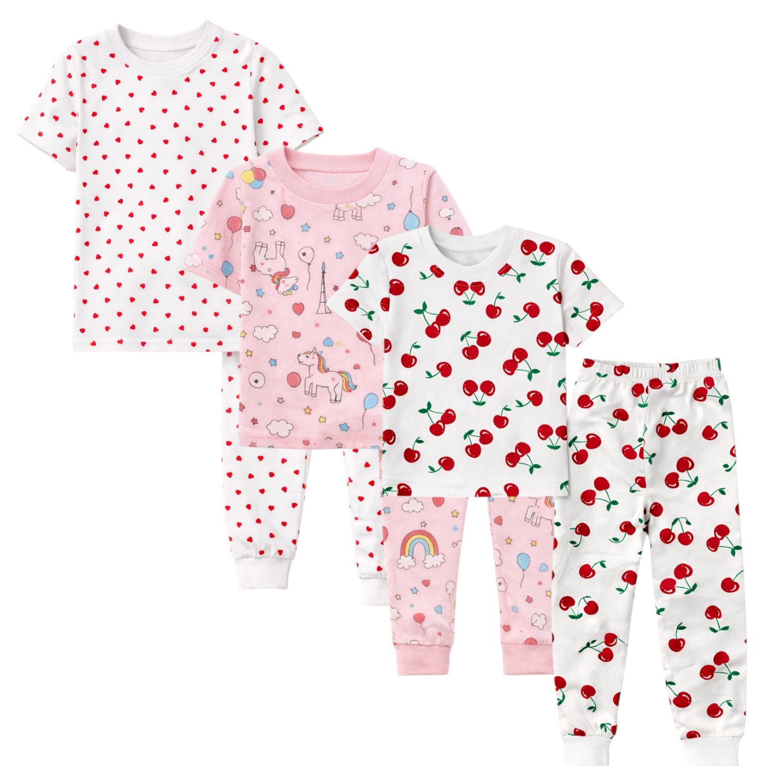 Sweet Prints Pajama Set (3-Pack)