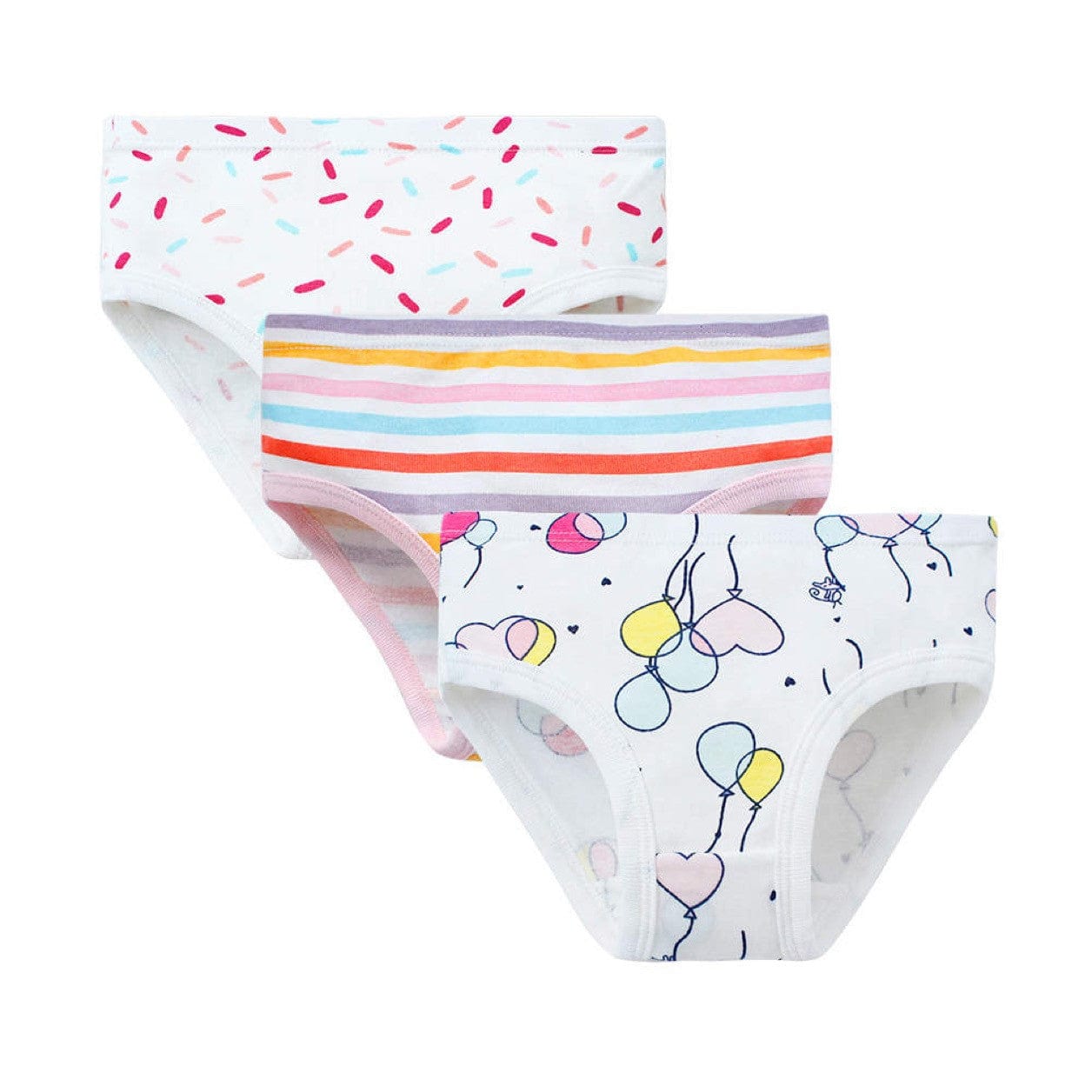 BenBen 3-Pack Kids Underwear β Balloons Print