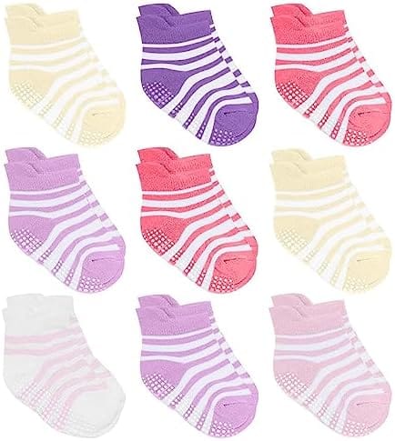 Baby 9 Pack Socks - Super Soft