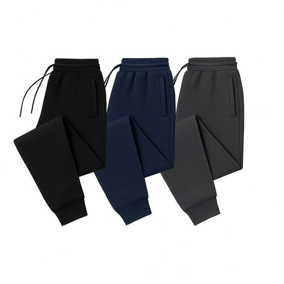 BenBen Men Jogger Pants Sweatpants Fleece Ultra Soft - 3 Pack