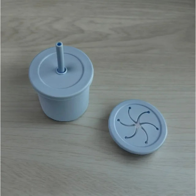 Baby Silicone Drinking/Snack Cup