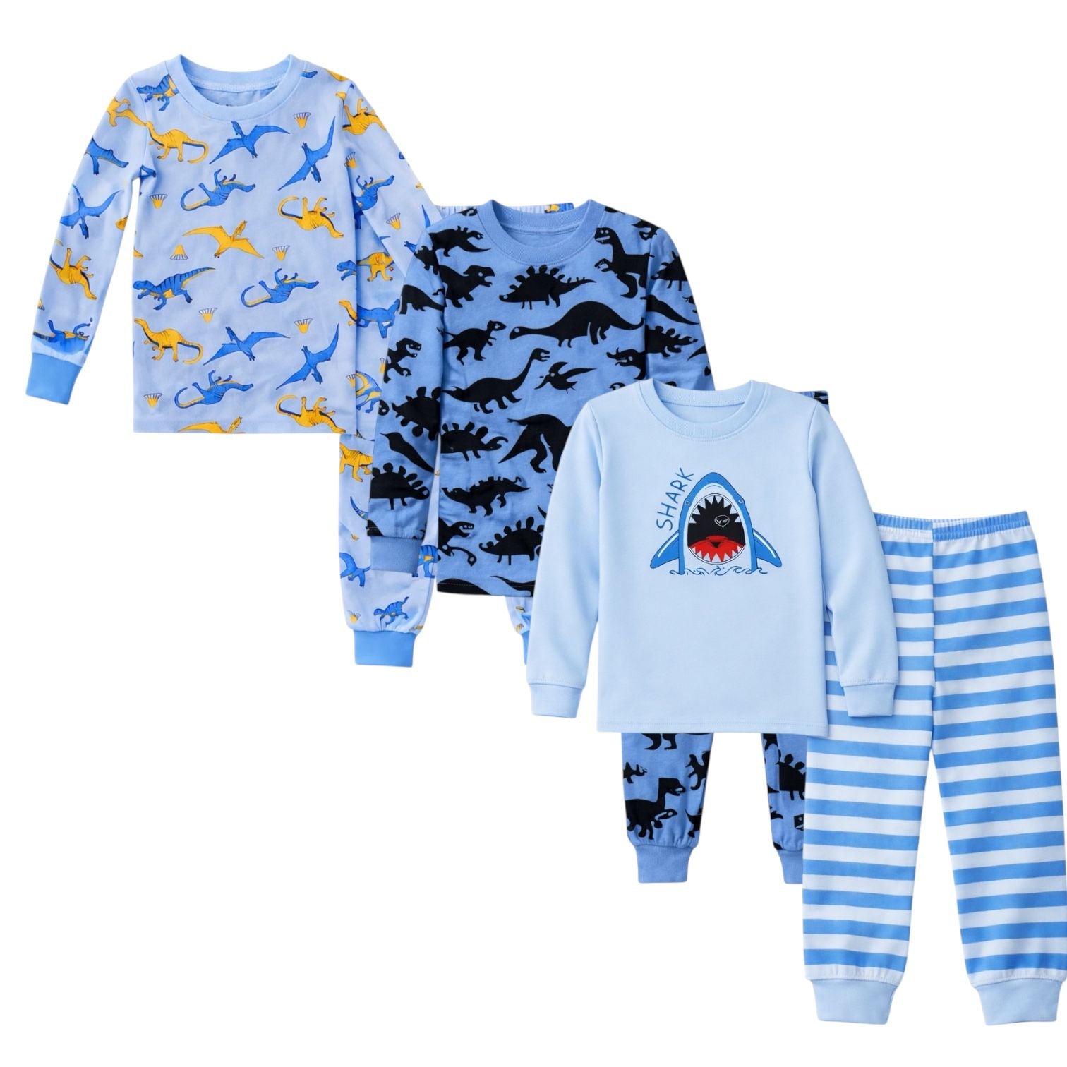 Animal Pajama Set (3-Pack)