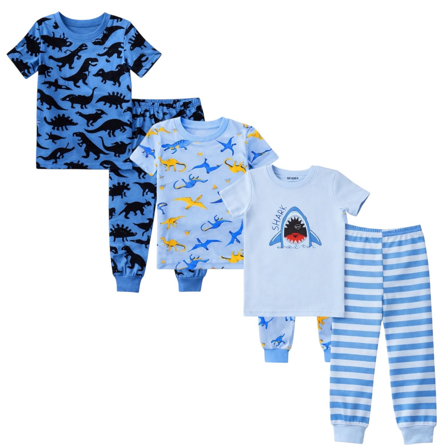 Animal Pajama Set (3-Pack)