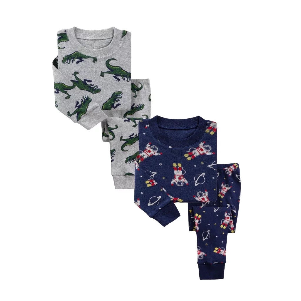 Kids 2 Pack Pajamas - Super Soft Cotton