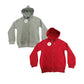 Kids 2 Pack Sweaters - Grey Red