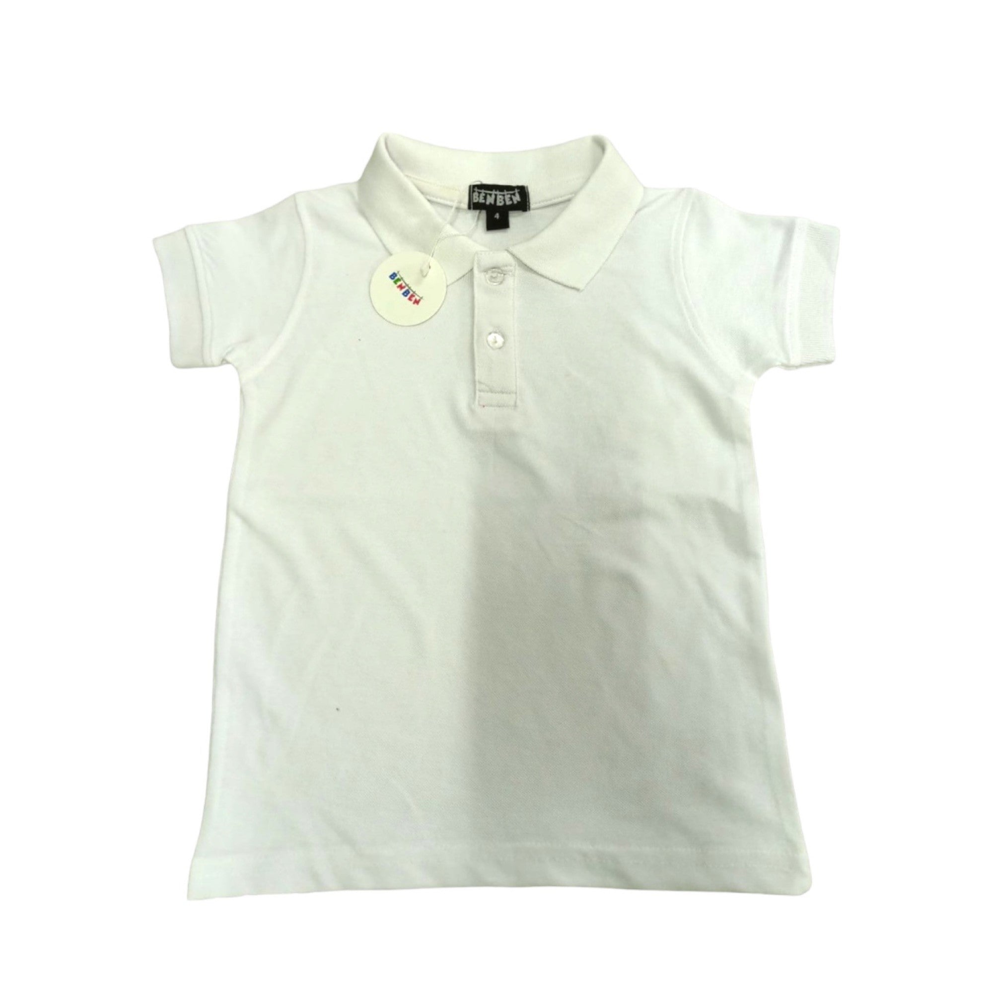 Kids Polos Single Pack - White,Blue,Navy