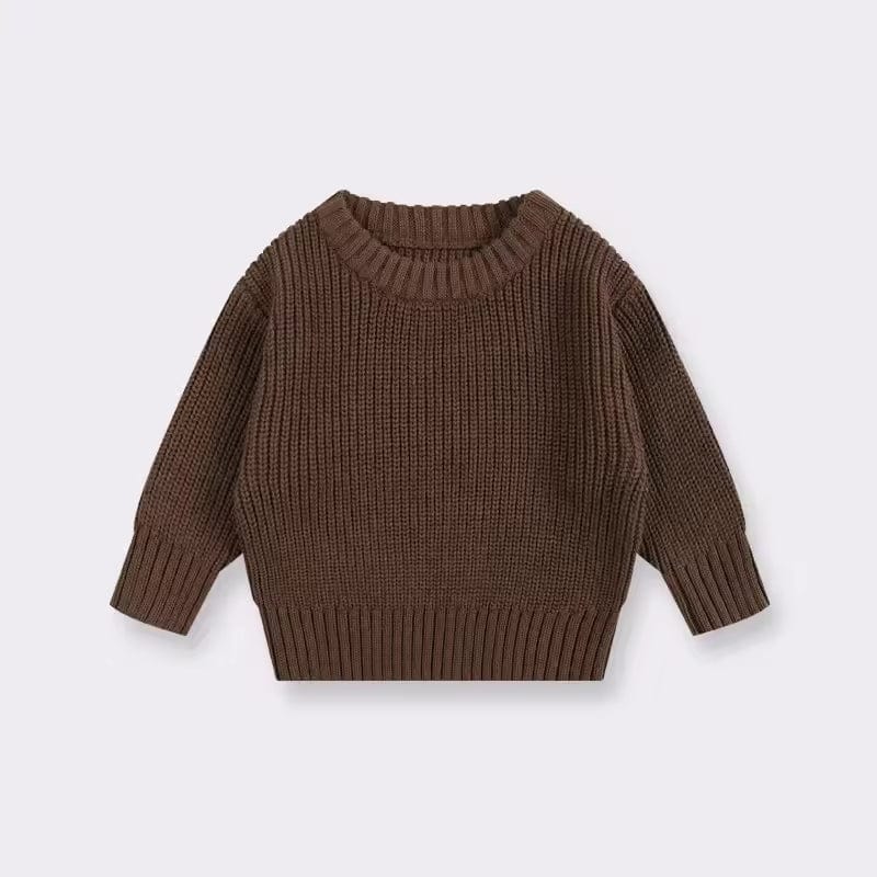 Boys Crew Neck Knit Sweaters