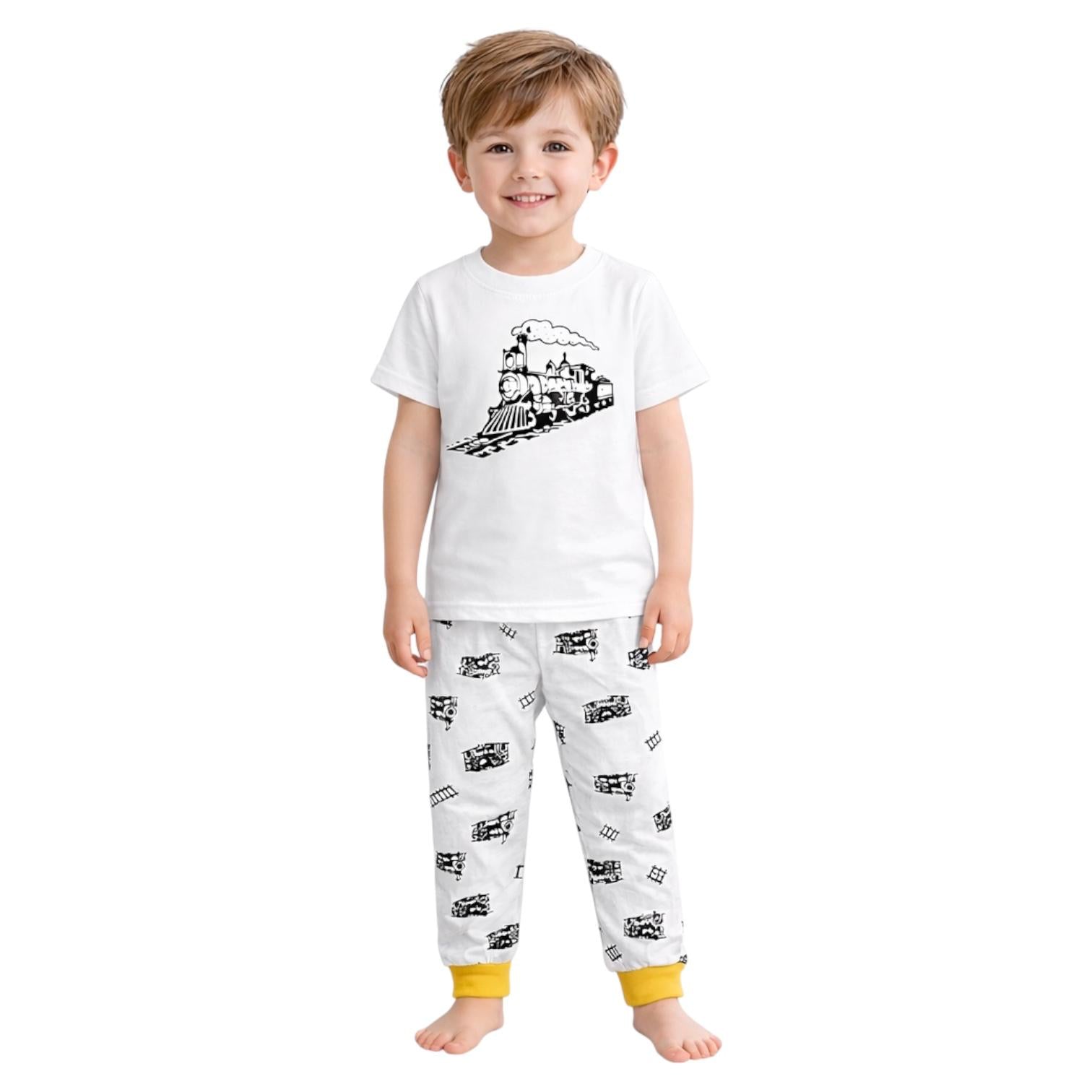 Train Pajama Set