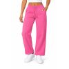 BenBen Women Sweatpants Open Bottom Jogger Pants Heavyweight Casual Stylish Trendy - 3 Pack