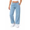 BenBen Women Sweatpants Open Bottom Jogger Pants Heavyweight Casual Stylish Trendy - 3 Pack