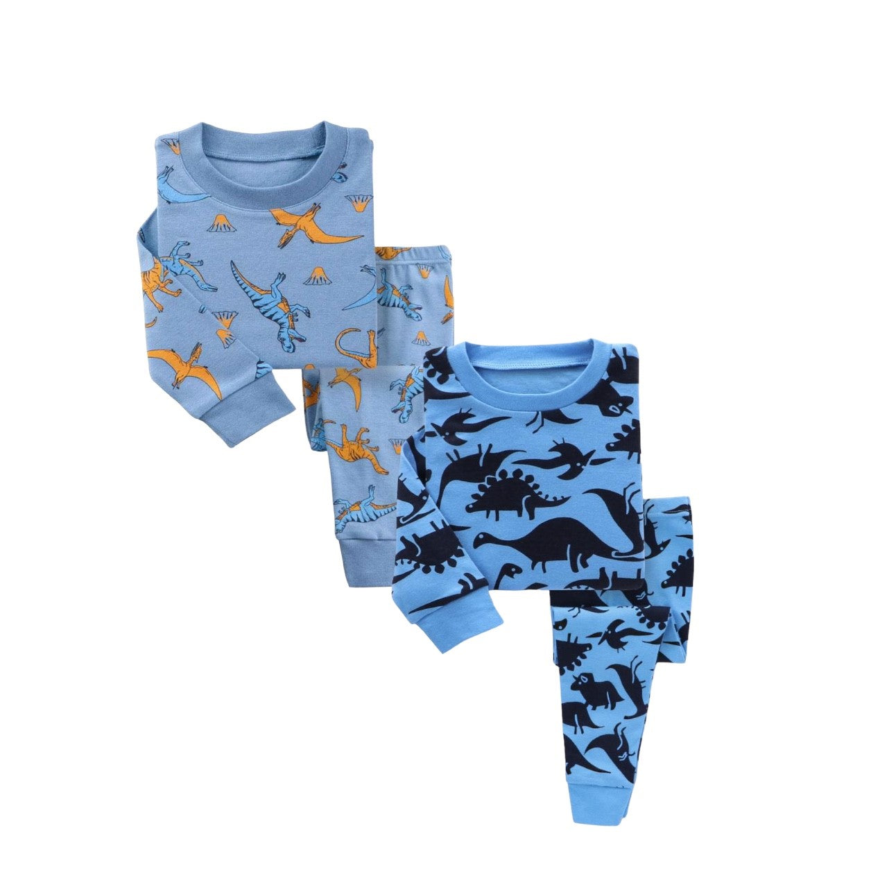 Kids 2 Pack Pajamas - Super Soft Cotton