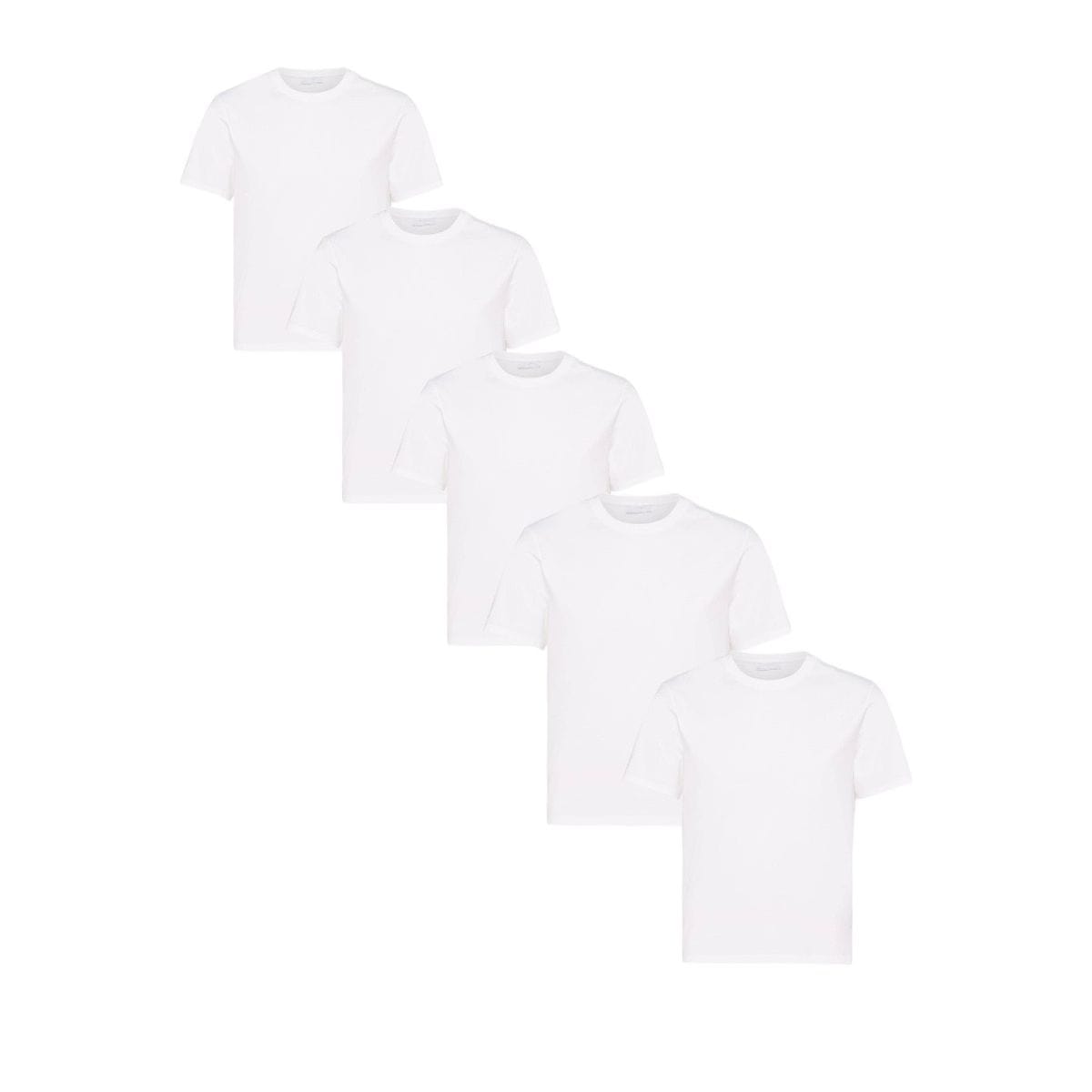 Men's Cotton Crew Neck T-Shirt (5-Pack)