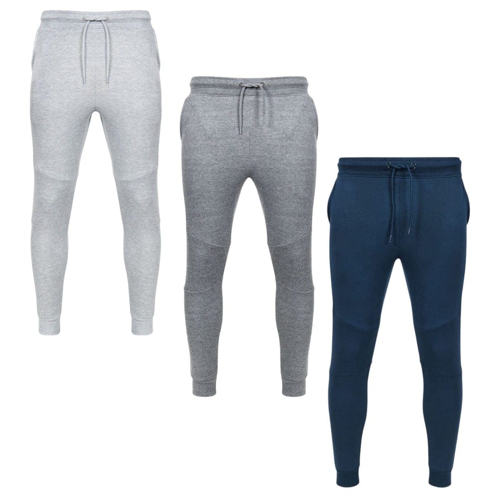 BenBen Men's Joggers Sweatpants Ultra Soft French Terry  Dual Pocket - 3 Pack